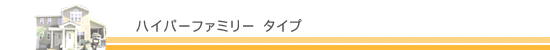 ハイパーファミリータイプ